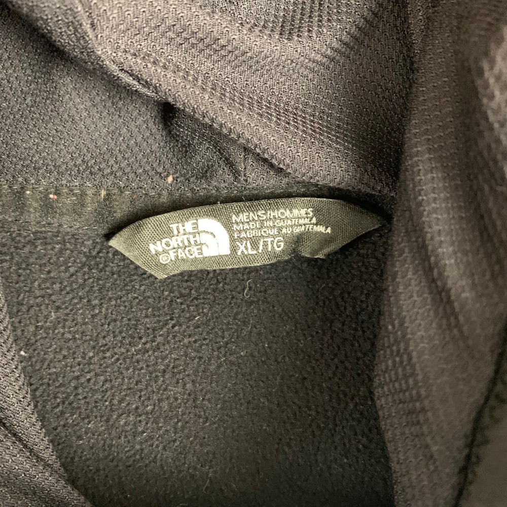 The North Face Hoodie Mens XL Black Soft Fleece Half Dome Pullover Graphic Logo - Picture 7 of 12